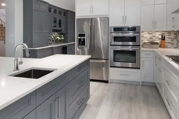 جدیدترین مدل کابینت آشپزخانه جزیره + طرح های لاکچری و جدیدترین کابینت آشپزخانه جزیره مدرن