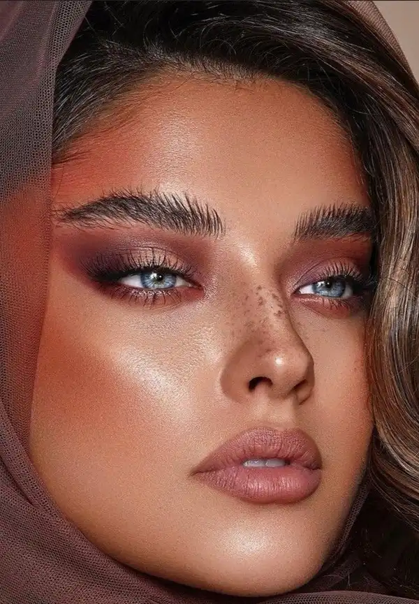 مدل آرایش صورت + ترند ترین آرایش صورت لایت و شیک دخترانه جدید