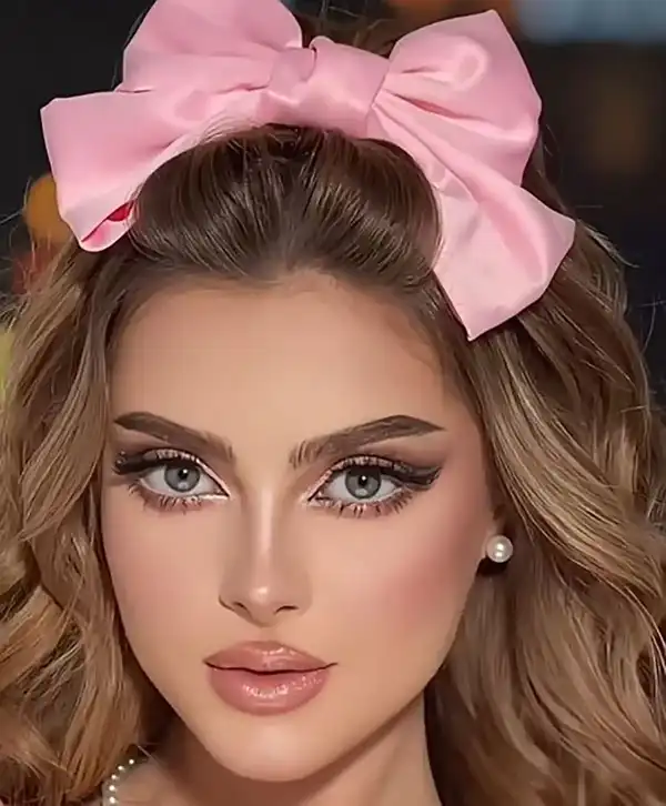 مدل آرایش صورت + ترند ترین آرایش صورت لایت و شیک دخترانه جدید