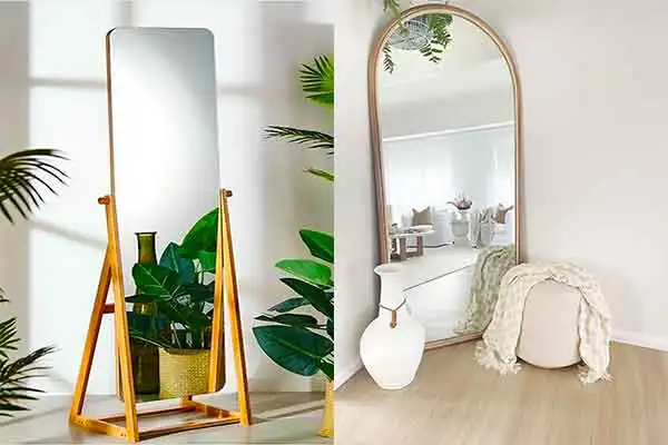 مدل آینه ایستاده + زیبا و خاص و لاکچری ترین اینه ایستاده مدرن دنیا
