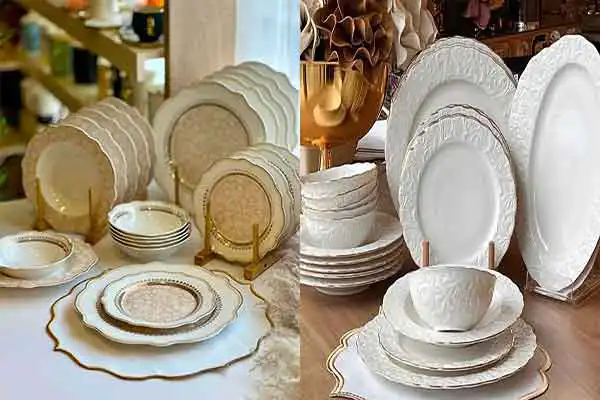 مدل چینی + انواع ظروف مدل چینی فوق العاده خاص و لاکچری بروز سال