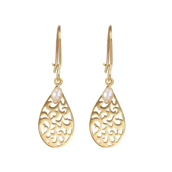 مدل گوشواره اشکی + خاص و لاکچری ترین گوشواره اشکی شیک و جذاب