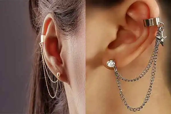 مدل گوشواره ایرکاف + لاکچری و بروز فوق العاده جذاب گوشواره ایرکاف دخترانه