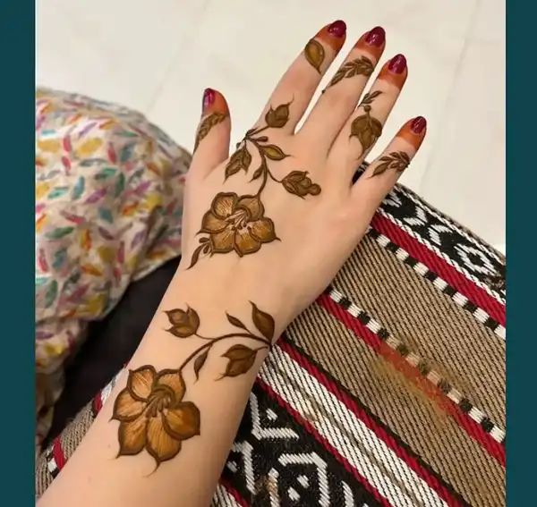 مدل حنا افغانی + خاص و زیباترین طرح های حنا افغانی دخترانه و زنانه مدرن