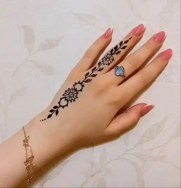 مدل حنا آسون + طرح های حنا آسون و مینیمال و فوق العاده جذاب برای دست