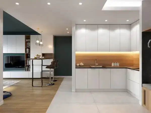 مدل کابینت ال مانند + انواع کابینت ال مانند خاص و لاکچری برای آشپزخانه های کوچک و بزرگ