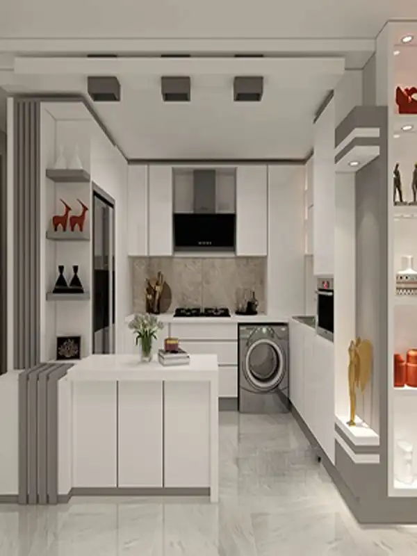 مدل کابینت ال مانند + انواع کابینت ال مانند خاص و لاکچری برای آشپزخانه های کوچک و بزرگ