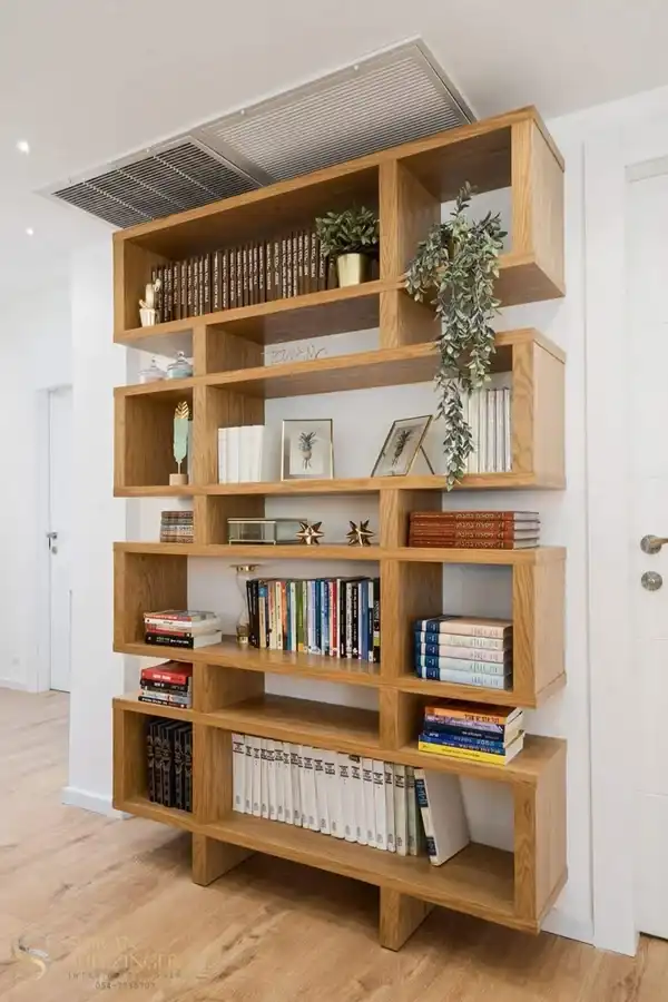مدل کتابخانه دیواری شیک + طرح های ساده و مینیمال کتابخانه دیواری شیک خاص