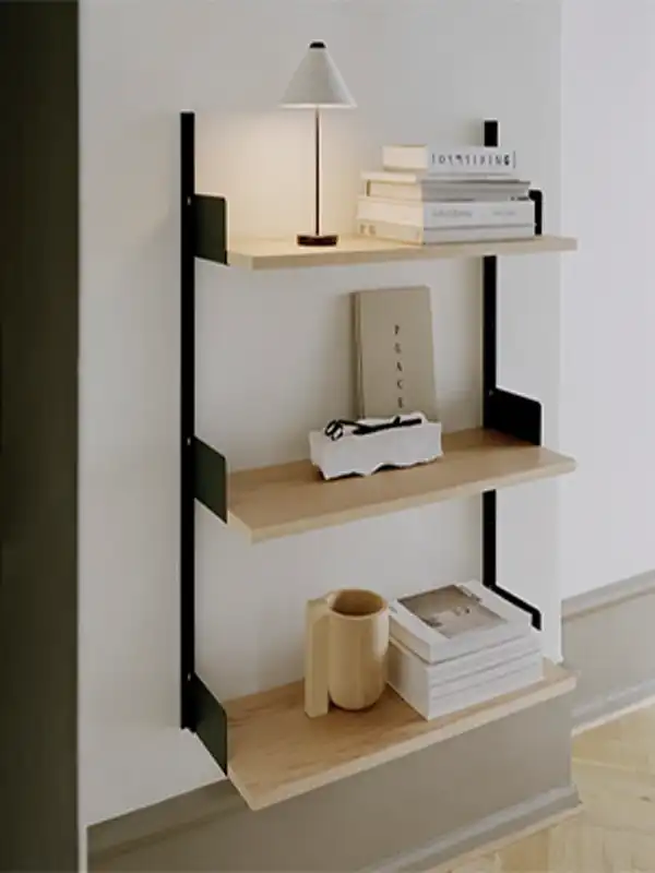 مدل کتابخانه دیواری شیک + طرح های ساده و مینیمال کتابخانه دیواری شیک خاص