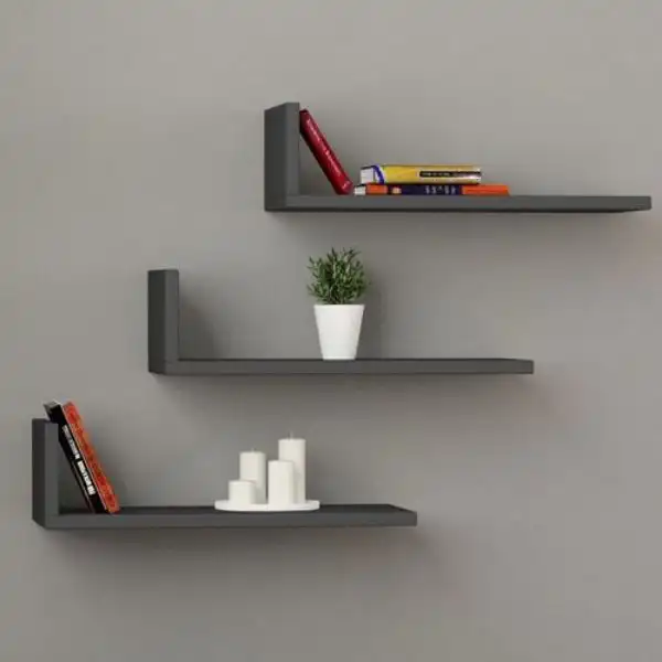مدل کتابخانه دیواری شیک + طرح های ساده و مینیمال کتابخانه دیواری شیک خاص