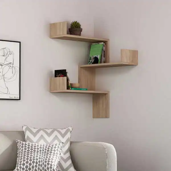 مدل کتابخانه دیواری شیک + طرح های ساده و مینیمال کتابخانه دیواری شیک خاص