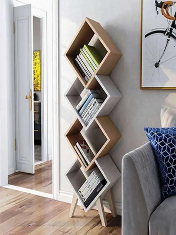 مدل کتابخانه ایستاده + زیباترین مدل های کتابخانه ایستاده فانتزی و شیک 