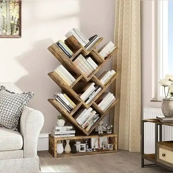مدل کتابخانه ایستاده + زیباترین مدل های کتابخانه ایستاده فانتزی و شیک 