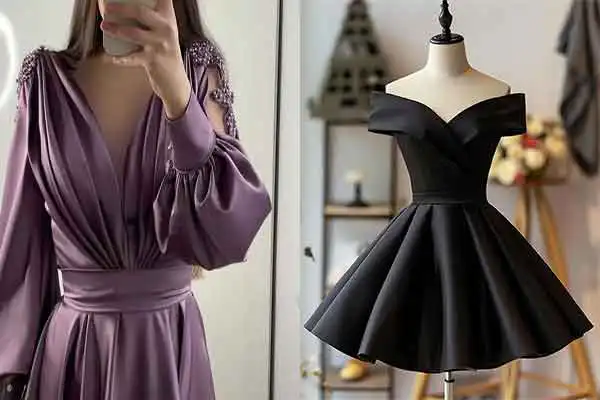 مدل لباس مجلسی اینستا + طرح های بروز و فوق العاده لاکچری لباس مجلسی اینستا کوتاه و بلند