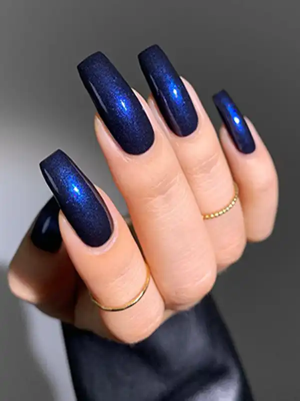 مدل ناخن ابی + انواع رنگ های کمرنگ و پررنگ و پاستیلی ناخن آبی لاکچری شیک