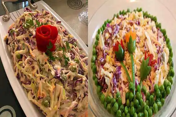 مدل سالاد اندونزی + خوشمزه ترین با ایده های تزیین ساده و زیبا سالاد اندونزی برای مهامانی