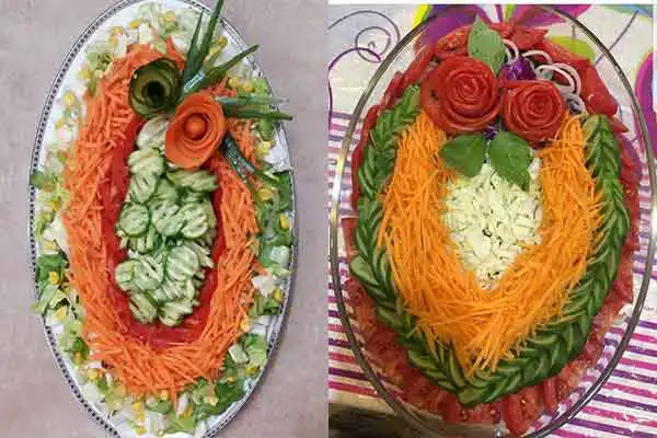 مدل سالاد بیضی + طرح و ایده های خاص برای دیزاین سالاد بیضی شیک
