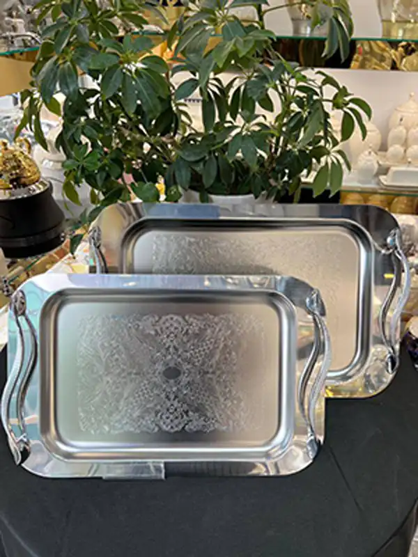 مدل سینی استیل جدید + جدیدترین و خاص و جذاب ترین سینی استیل جدید برای جهاز