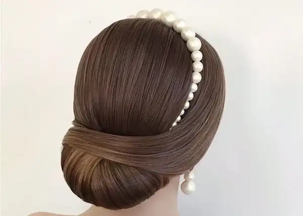 مدل شینیون اروپایی جدید دخترانه +مینیمال و با کلاس و شیک ترین شینیون اروپایی جدید دخترانه
