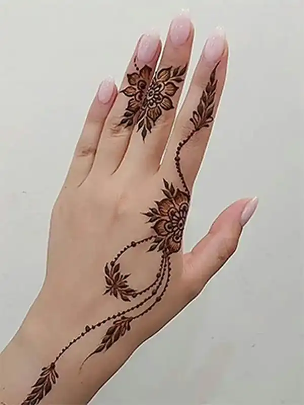 طرح مدل حنا + ایده های جذاب برای طرح مدل حنا روی دست دخترانه و زنانه