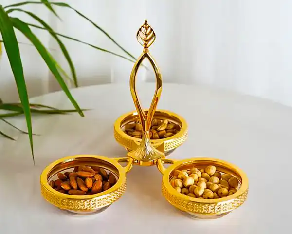 ظروف برنجی جدید + زیبا و لاکچری ترین ظروف برنجی جدید بروز سال