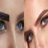 مدل حنا ابرو + زیبا و خاص ترین حنا ابرو دخترانه و زنانه ساده با رنگ ملایم