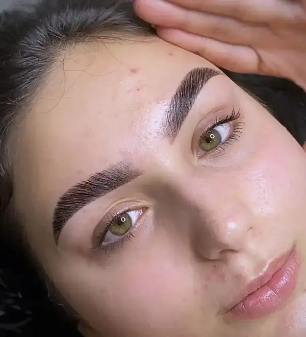مدل حنا ابرو + زیبا و خاص ترین حنا ابرو دخترانه و زنانه ساده با رنگ ملایم