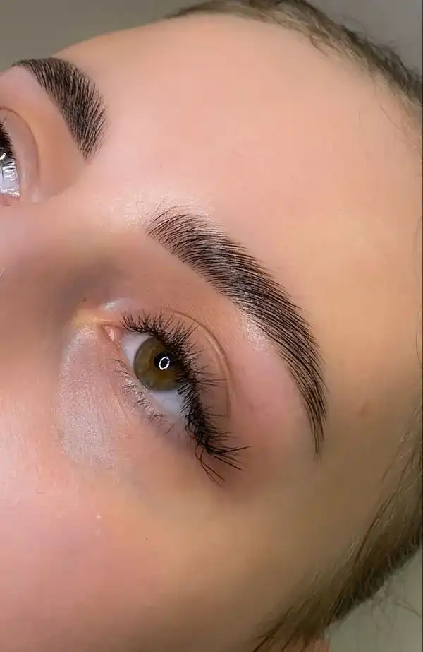 مدل حنا ابرو + زیبا و خاص ترین حنا ابرو دخترانه و زنانه ساده با رنگ ملایم