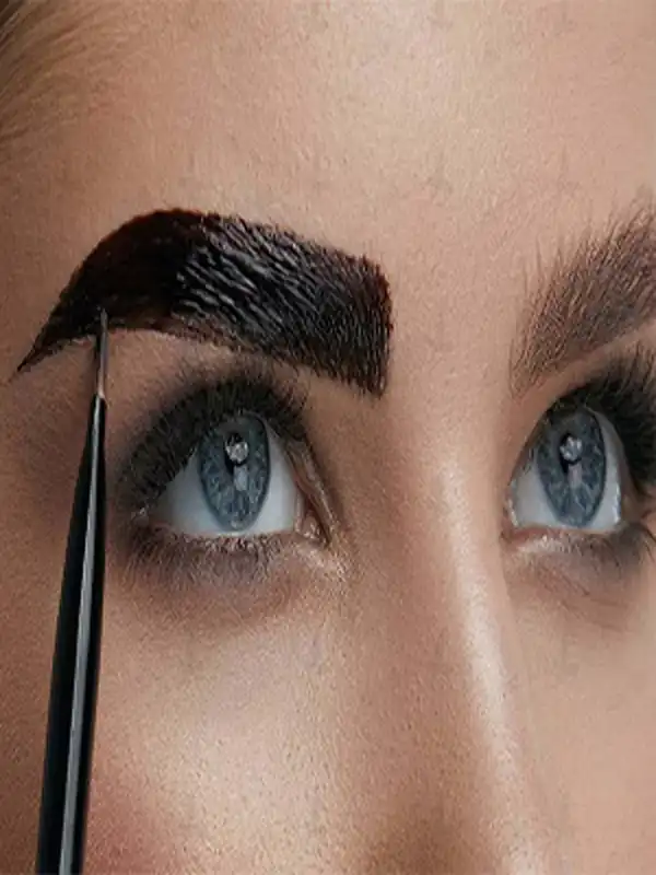مدل حنا ابرو + زیبا و خاص ترین حنا ابرو دخترانه و زنانه ساده با رنگ ملایم