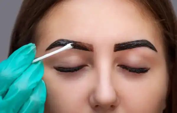 مدل حنا ابرو + زیبا و خاص ترین حنا ابرو دخترانه و زنانه ساده با رنگ ملایم