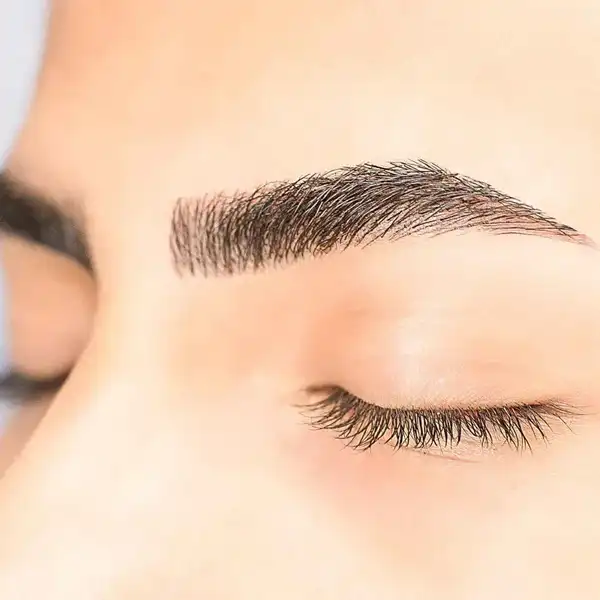 مدل حنا ابرو + زیبا و خاص ترین حنا ابرو دخترانه و زنانه ساده با رنگ ملایم