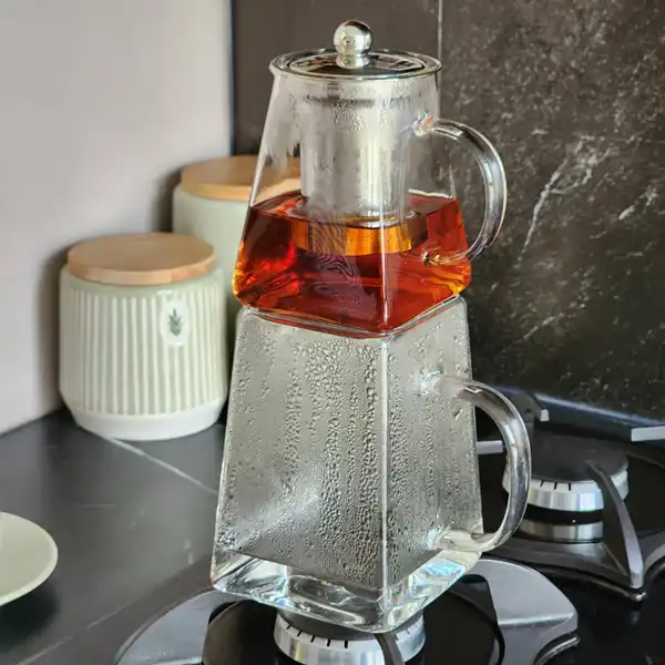 مدل کتری قوری شیشه ای + طرح های شیک و فوق العاده جذاب کتری قوری شیشه ای